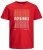 Jack & Jones JJCYBER T-Shirt Red - Trička - Trička nadměrné velikosti - 2XL-14XL