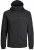 Jack & Jones JORJOSHUA Lightly Padded Jacket Black - Bundy - Bundy Nadměrné Velikosti - 2XL-8XL