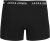 Jack & Jones HUEY Trunks 7-Pack Black - Spodní prádlo - Spodní Prádlo Nadměrné Velikosti 2XL-8XL