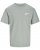 Jack & Jones Zekiel Crew Neck T-Shirt Iceberg Green - Trička - Trička nadměrné velikosti - 2XL-14XL
