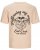 Jack & Jones Zekiel Crew Neck T-Shirt Peach Parfait - Trička - Trička nadměrné velikosti - 2XL-14XL