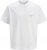 Jack & Jones Lington Back And Front Print Crew Neck T-Shirt Bright White - Trička - Trička nadměrné velikosti - 2XL-14XL