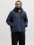 Jack & Jones North softshell bunda tmavě modrá - Bundy - Bundy Nadměrné Velikosti - 2XL-8XL