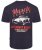 Kam Jeans 5710 Legendary Racing Slub Tee With Back Print Navy - Trička - Trička nadměrné velikosti - 2XL-14XL