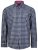 Kam Jeans 6156 Long Sleeve Check Shirt Navy - Košile - Košile 2XL-10XL