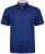 Kam Jeans 6160 Short Sleeve Dobby Print Shirt Twilight Blue - Košile - Košile 2XL-10XL