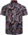 Kam Jeans 6330 AOP Floral Print Short Sleeve Shirt Navy - Košile - Košile 2XL-10XL