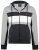 Kam Jeans 701 Cut and Sew Hoodie Grey - Mikiny & mikiny s kapucí - Mikiny & Mikiny s kapucí 2XL-12XL