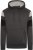 Kam Jeans 7068 Cut & Sew Over Head Hoody Charcoal - Mikiny & mikiny s kapucí - Mikiny & Mikiny s kapucí 2XL-12XL