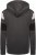 Kam Jeans 7068 Cut & Sew Over Head Hoody Charcoal - Mikiny & mikiny s kapucí - Mikiny & Mikiny s kapucí 2XL-12XL