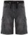 Kam Jeans Dito Denim Shorts Charcoal - Šortky - Šortky Nadměrné Velikosti W40-W60