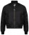 Kam Jeans KV75 Bomber Jacket Black - Bundy - Bundy Nadměrné Velikosti - 2XL-8XL
