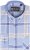 Kam Jeans P038 LS Premium Cotton Check Shirt Denim - Košile - Košile 2XL-10XL