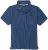 Adamo Klaas Regular fit Polo Shirt with Pocket Denim Blue - Polokošile - Polokošile 2XL-8XL - Trička s límečkem 2XL-8XL