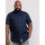 D555 Brixton Shirt Navy - Košile - Košile 2XL-10XL
