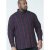 D555 Grady Long Sleeve Check Shirt - Košile - Košile 2XL-10XL