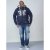 D555 Thurston Full Zip Hoodie Navy - Mikiny & mikiny s kapucí - Mikiny & Mikiny s kapucí 2XL-12XL