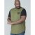 D555 Demarcus Couture T-shirt Khaki - Trička - Trička nadměrné velikosti - 2XL-14XL