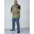 D555 Demarcus Couture T-shirt Khaki - Trička - Trička nadměrné velikosti - 2XL-14XL