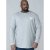 D555 Plato Long Sleeve T-shirt Grey - Trička - Trička nadměrné velikosti - 2XL-14XL