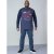 D555 Neill Long Sleeve T-shirt Navy - Trička - Trička nadměrné velikosti - 2XL-14XL