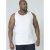 D555 Fabio Tanktop White - Trička - Trička nadměrné velikosti - 2XL-14XL