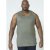 D555 Fabio Tanktop Khaki - Trička - Trička nadměrné velikosti - 2XL-14XL