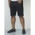 D555 Jude Stretch Denim Shorts Black - Šortky - Šortky Nadměrné Velikosti W40-W60