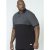 D555 Stefhen Polo Black - Polokošile - Polokošile 2XL-8XL - Trička s límečkem 2XL-8XL