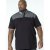 D555 Brent Polo Black - Polokošile - Polokošile 2XL-8XL - Trička s límečkem 2XL-8XL