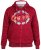D555 Rylan Hoodie Red - Mikiny & mikiny s kapucí - Mikiny & Mikiny s kapucí 2XL-12XL