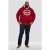 D555 Rylan Hoodie Red - Mikiny & mikiny s kapucí - Mikiny & Mikiny s kapucí 2XL-12XL