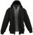 Lavecchia 109 Two-in-one Zipper Hoodie Black/Charcoal - Mikiny & mikiny s kapucí - Mikiny & Mikiny s kapucí 2XL-12XL