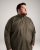 Motley Denim Lisbon Long Sleeve Shirt Dark Khaki - Košile - Košile 2XL-10XL