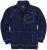 Adamo Manuel Sweatshirt with Zipper Navy - Mikiny & mikiny s kapucí - Mikiny & Mikiny s kapucí 2XL-12XL