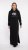 Nora Mikken MARI Maxi Hoodie Dress Black - Mikiny & mikiny s kapucí - 