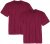 Adamo Marlon Comfort fit 2-pack T-shirt Blackberry - Trička - Trička nadměrné velikosti - 2XL-14XL