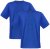 Adamo Marlon Comfort fit 2-pack T-shirt Royal Blue - Trička - Trička nadměrné velikosti - 2XL-14XL