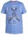 D555 Monty T-shirt Blue - Trička - Trička nadměrné velikosti - 2XL-14XL