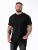 D555 Smartly Tričko kulatý výstřih Černá 5 kusy - Trička - Trička nadměrné velikosti - 2XL-14XL