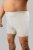 20 Nodi Combed Cotton Jersey Boxer with Front Button Fly White - Spodní prádlo - Spodní Prádlo Nadměrné Velikosti 2XL-8XL