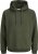 Jack & Jones Bradley Hoodie Dark Green - Mikiny & mikiny s kapucí - Mikiny & Mikiny s kapucí 2XL-12XL