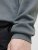 Jack & Jones BASIC Knitted Sweater Grey - Mikiny & mikiny s kapucí - Mikiny & Mikiny s kapucí 2XL-12XL