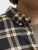 Jack & Jones Classic Flannel Long Sleeve Shirt Black - Košile - Košile 2XL-10XL