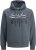 Jack & Jones 2 COL LOGO Hoodie Grey - Mikiny & mikiny s kapucí - Mikiny & Mikiny s kapucí 2XL-12XL