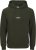Jack & Jones Soho Hoodie Green - Mikiny & mikiny s kapucí - Mikiny & Mikiny s kapucí 2XL-12XL