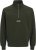 Jack & Jones Soho Sweatshirt with Zipper Green - Mikiny & mikiny s kapucí - Mikiny & Mikiny s kapucí 2XL-12XL