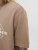 Jack & Jones Dover T-shirt Short Sleeve Brown - Trička - Trička nadměrné velikosti - 2XL-14XL
