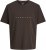 Jack & Jones STAR T-shirt Brown - Trička - Trička nadměrné velikosti - 2XL-14XL