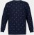 JP1880 Two-piece Pyjamas Long Sleeve and Long Trousers Navy - Spodní prádlo - Spodní Prádlo Nadměrné Velikosti 2XL-8XL